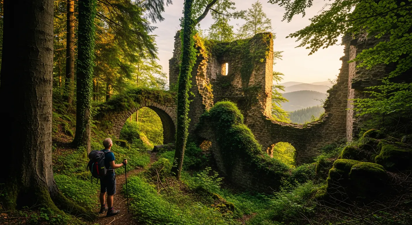 Verborgene Burgruinen im Erzgebirge: Wo Geschichte auf Wanderwege trifft