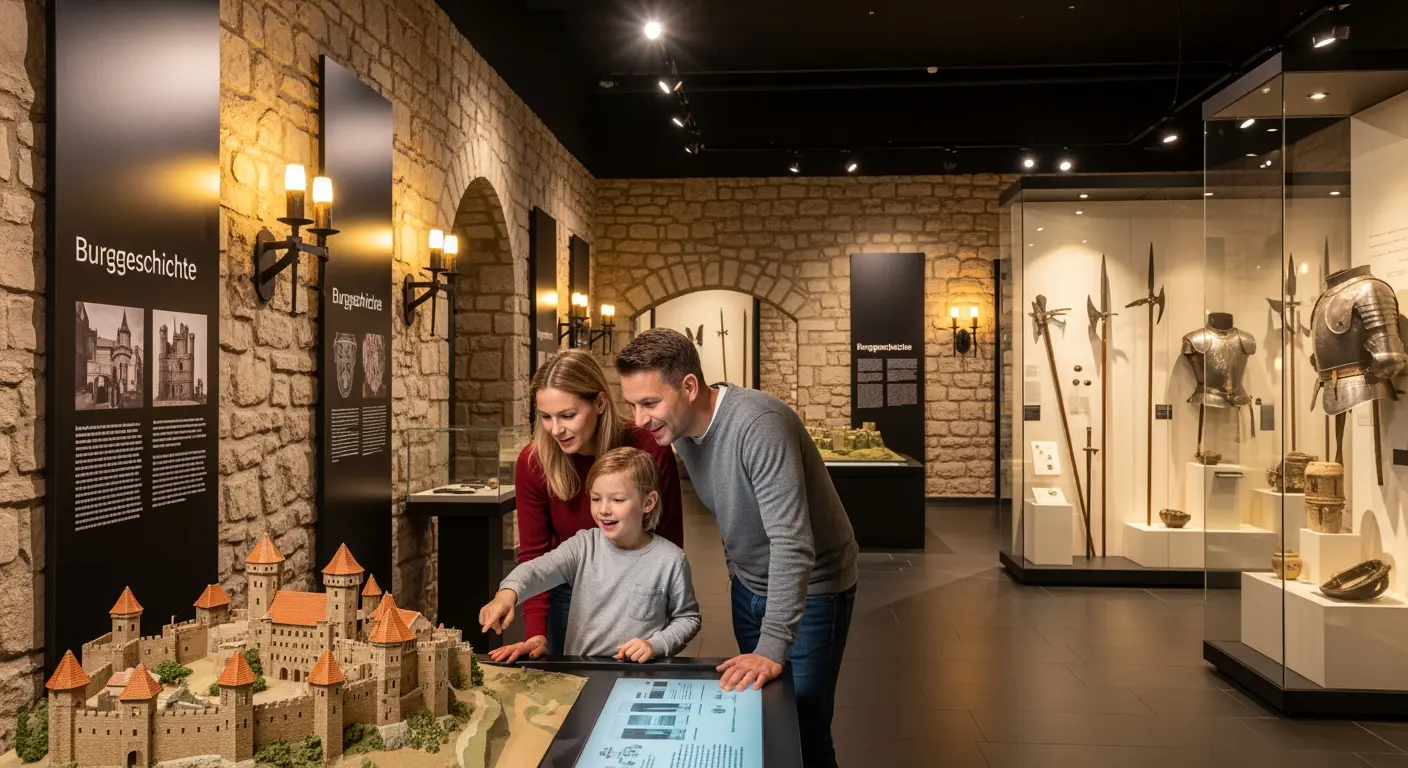 Welche regionalen Museen in Sachsen widmen sich der Burggeschichte?